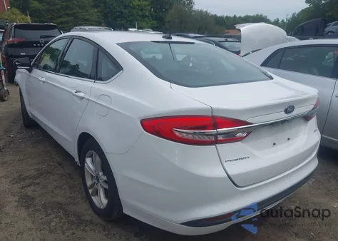 2018 Ford Fusion Se из США, поврежденный, VIN 3FA6P0H77JR125558